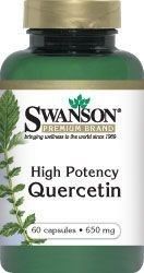 SWANSON Kwercetyna 650mg x 60 kapsułek