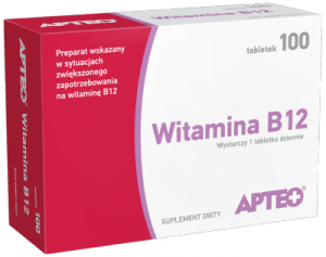 APTEO WITAMINA B12 10 µg x 100 tabletek