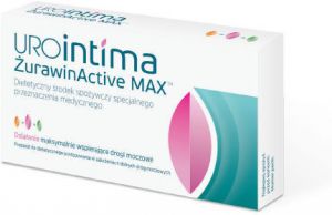 UROINTIMA ŻURAWINACTIVE MAX x 6 kapsułek