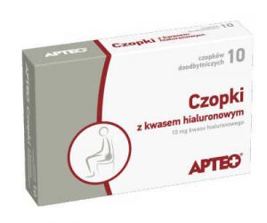APTEO Czopki z kwasem hialuronowym x 10 sztuk