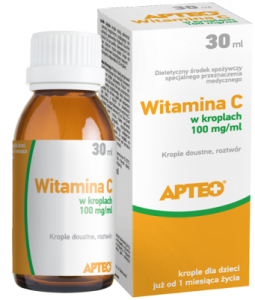 WITAMINA C Apteo 100mg/ml krople 30ml