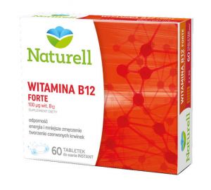 Witamina B12 Forte x 60 tabletek do ssania