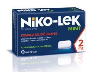 NIKO-LEK Mint 2mg x 24 gumy do żucia