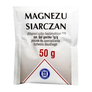 MAGNEZU SIARCZAN - Sól gorzka - 50g - 50g