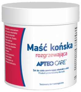 MAŚĆ KOŃSKA ROZGRZEWAJĄCA APTEO 250ml