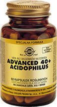 SOLGAR Advanced 40+ Acidophilus x 60 kapsułek