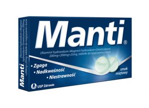 MANTI x 32 tabletki do ssania lub rozgryzania